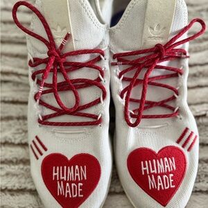 Adidas Human Made Sneakers with Red Accents
